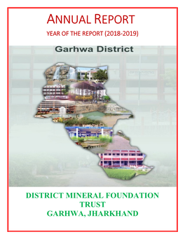 Annual Report Year of the Report (2018-2019)