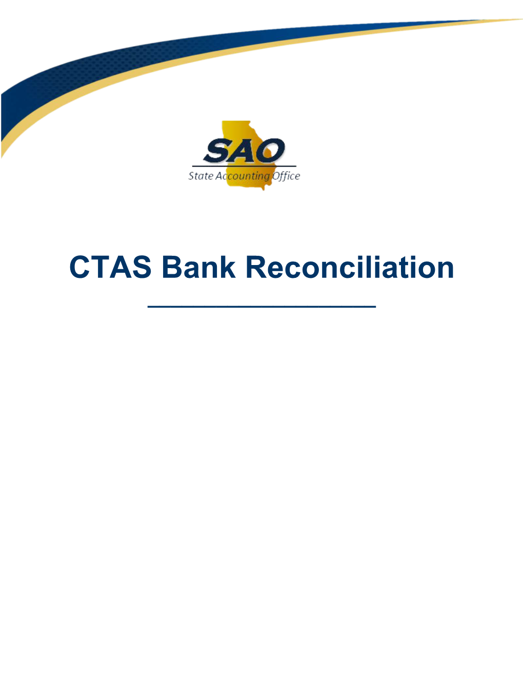 CTAS Bank Reconciliation Handbook 2017