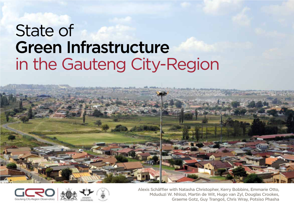 State of Green Infrastructure in the Gauteng City-Region