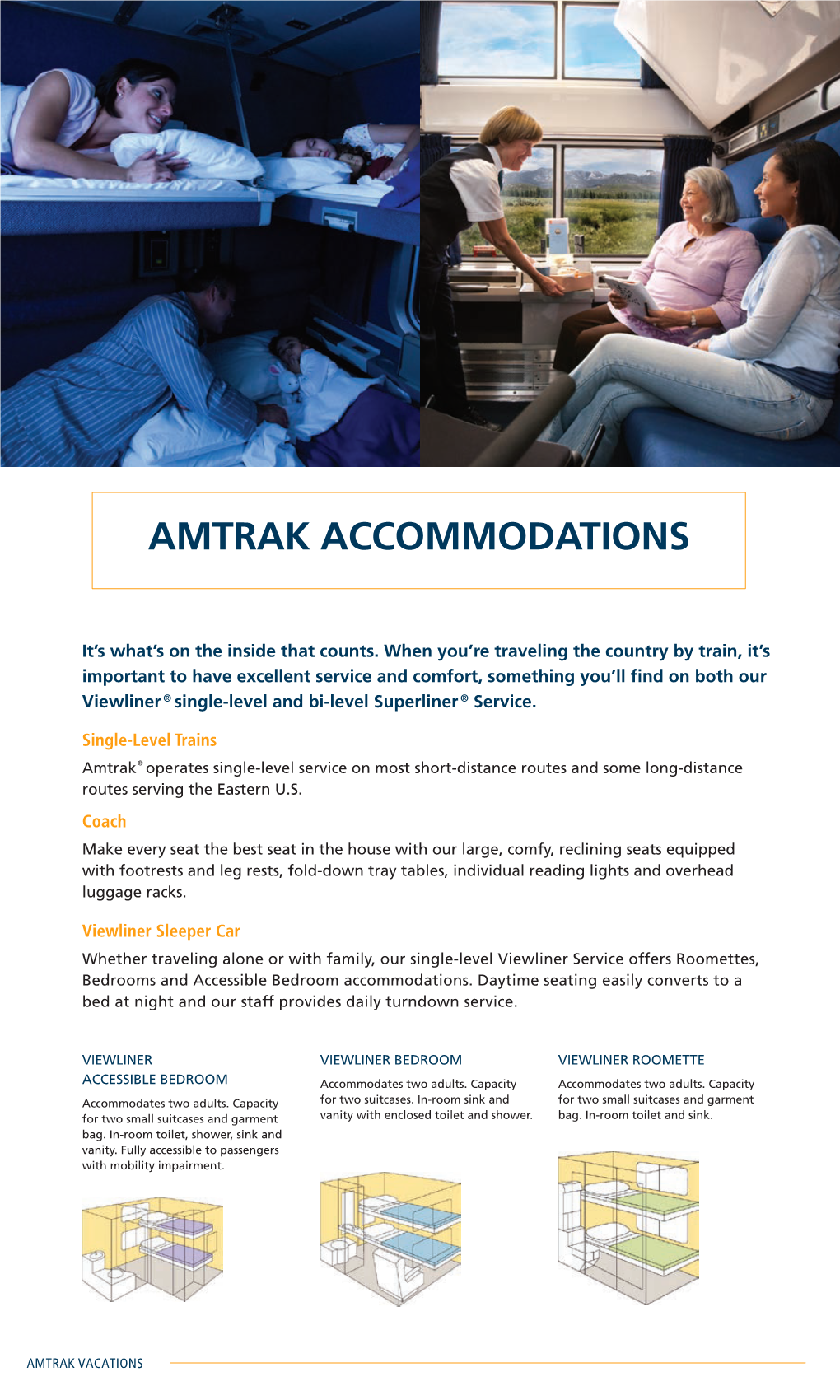 Amtrak Accommodations