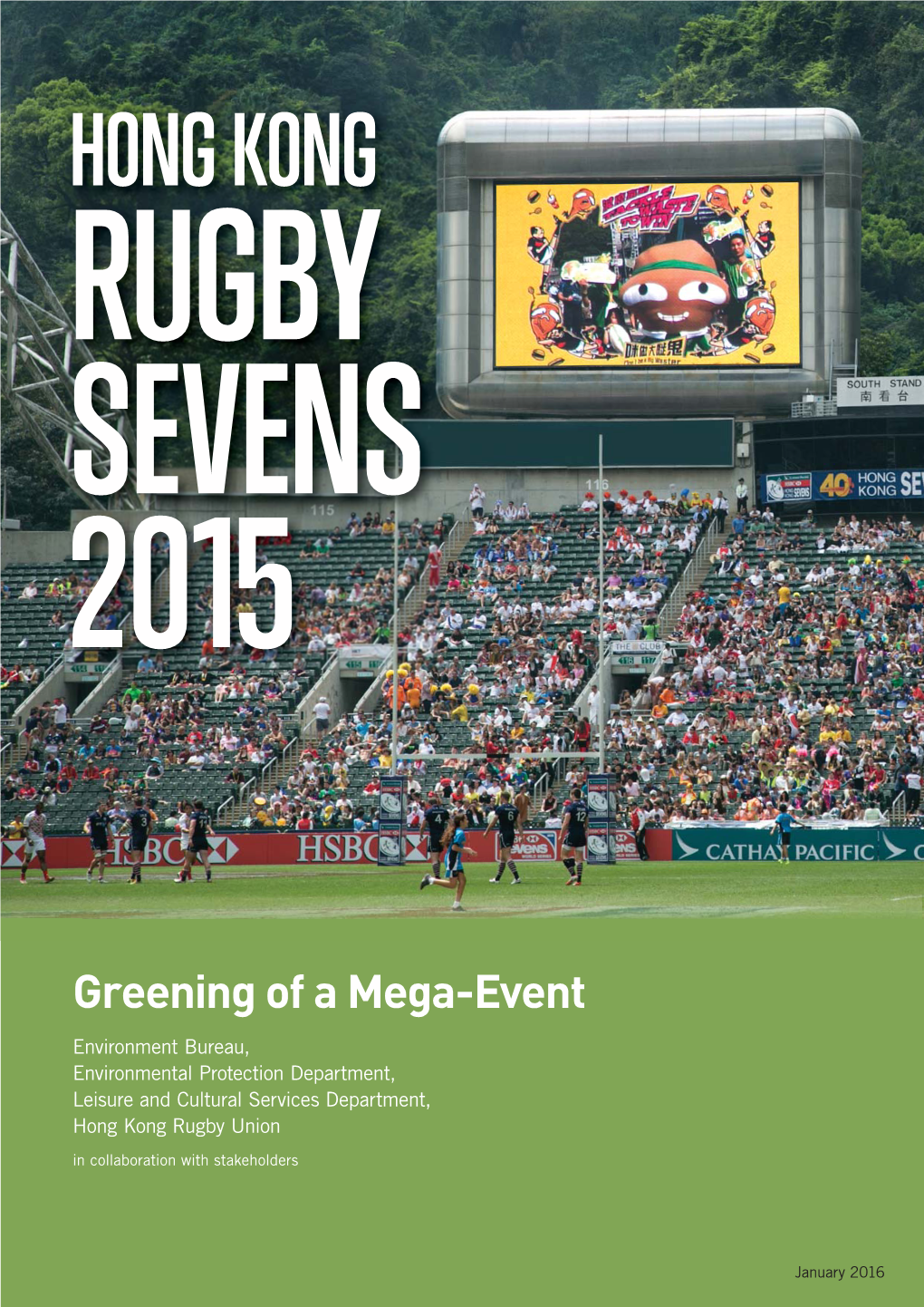 Hong Kong Rugby Sevens 2015, from 27 to 29 March, the Followings Were Recovered and Recycled