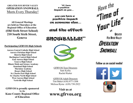 Snowball Brochure