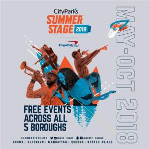 Free Events Across All 5 Boroughs
