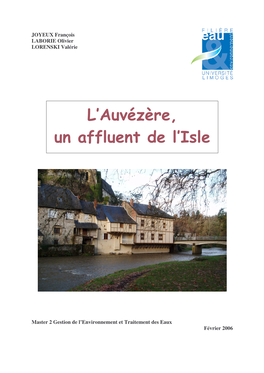 L'auvézère, Un Affluent De L'isle