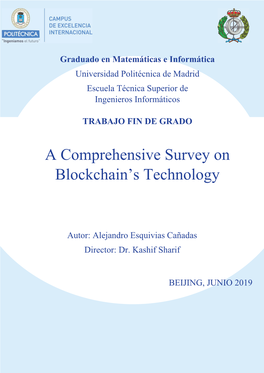 A Comprehensive Survey on Blockchain's Technology