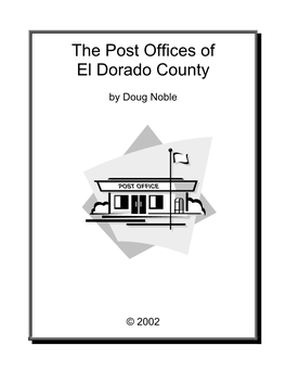 Post Offices of El Dorado County