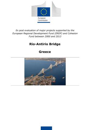 Rio-Antirio Bridge Greece