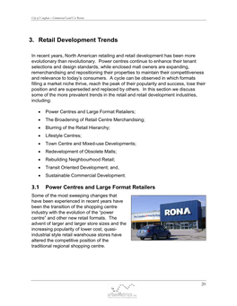 3. Retail Development Trends