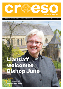 Llandaff Welcomes Bishop June