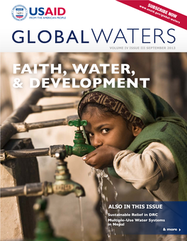 Faith, Water, & Development