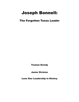 Joseph Bonnell