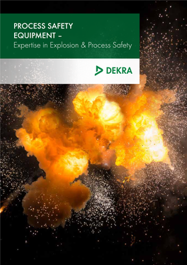 DEKRA Process Safety Instrumentation Equipment Brochure