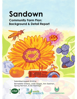 Sandown Community Farm Plan: Background & Detail Report
