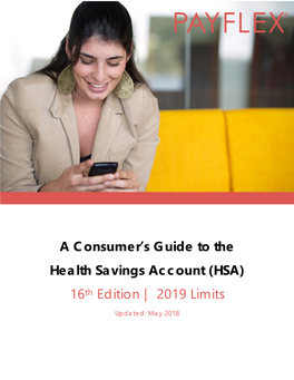 Payflex a Consumer's Guide to the Health Savings Account (HSA)
