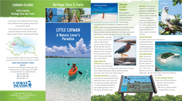 Little Cayman Brochure