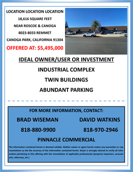 Ideal Owner/User Or Investment Industrial Complex Twin Buildings