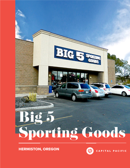 Big 5 Sporting Goods HERMISTON, OREGON Overview