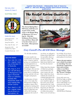 The Rocket Review Quarterly Spring/Summer Edition