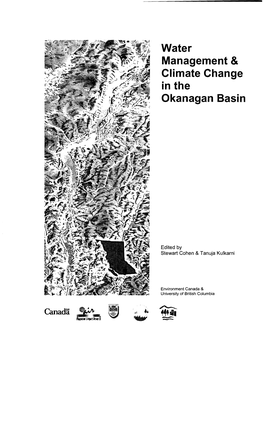 Water Management & Climate Change in the Okanagan Basin