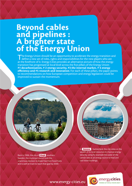 Beyond Cables and Pipelines : a Brighter State of the Energy Union