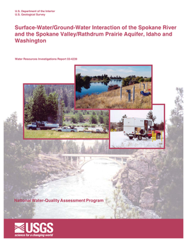Surface-Water/Ground-Water Interaction of the Spokane River and the Spokane Valley/Rathdrum Prairie Aquifer, Idaho and Washington