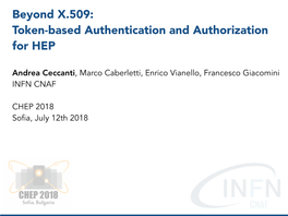 Beyond X.509: Token-Based Authentication and Authorization for HEP