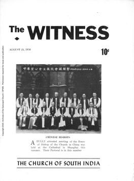 1956 the Witness, Vol. 43, No. 26