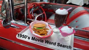 1950'S Movies Word Search – Presentation