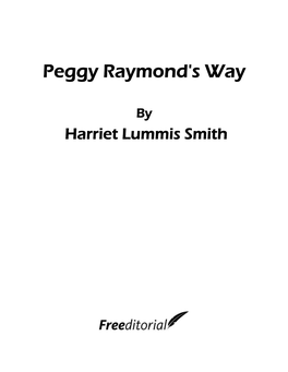 Peggy Raymond's Way