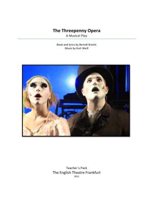 Teacher`S Pack for “Threepenny Opera”