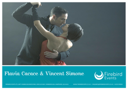 Flavia Cacace & Vincent Simone