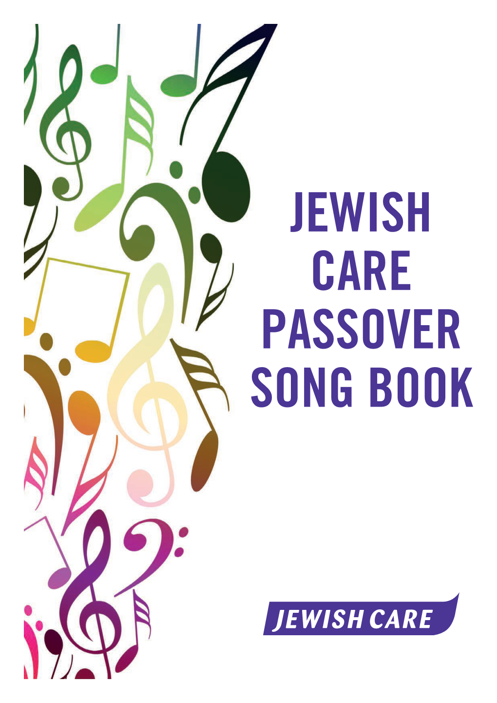 Jewish Care's Pesach Song Book