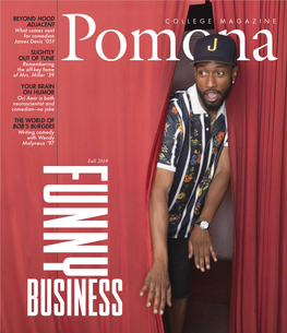 FUNNY BUSINESS ] Pomonacollege MAGAZINE