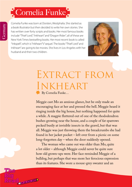 Extract from Inkheart F by Cornelia Funke…
