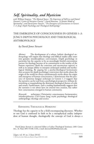 The Emergence of Consciousness in Genesis 13