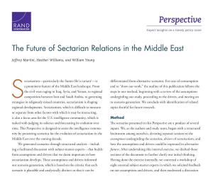 The Future of Sectarian Relations in the Middle East
