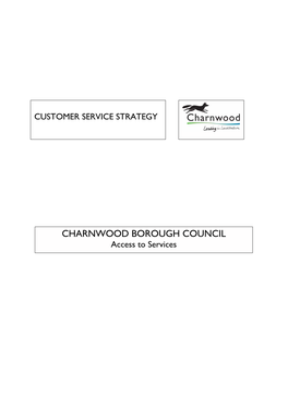 Customer Services Strategy