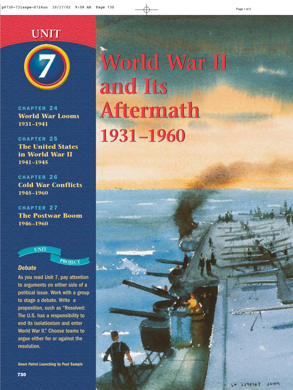 World War Ii And Its Aftermath Answer Key