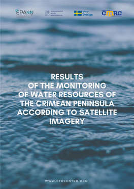 Results of the Monitoring of Water Resources of the Crimean Peninsula According to Satellite Imagery