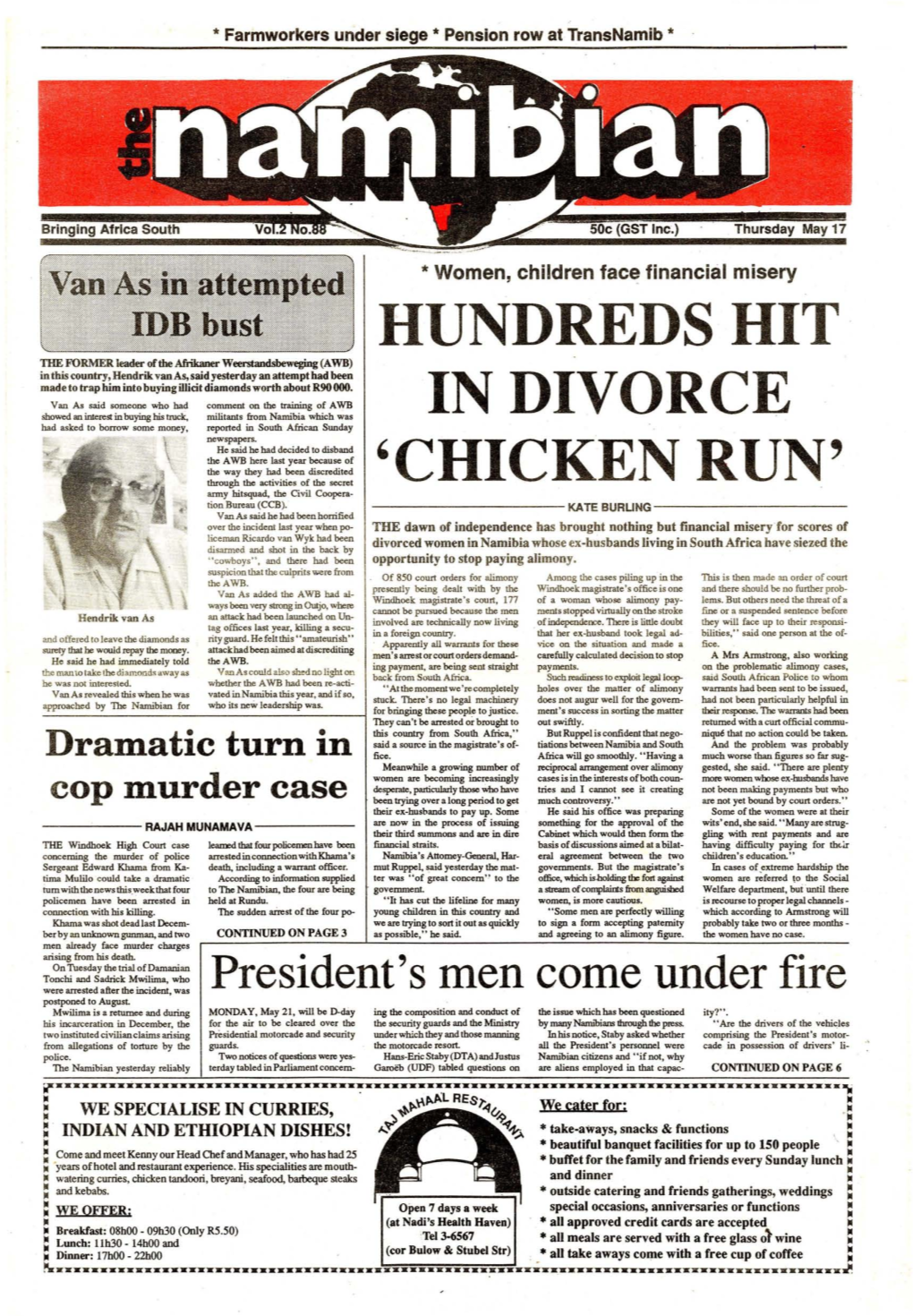 Hundreds Hit in Divorce 'Chicken Run'