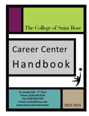 Career Center Handbook