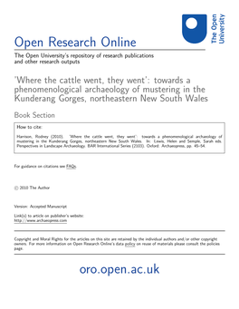 Open Research Online Oro.Open.Ac.Uk