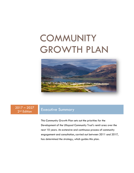 Community Growth Plan