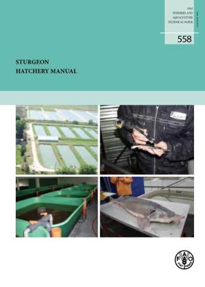 Sturgeon Hatchery Manual