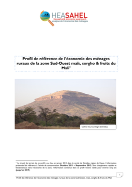 Profil Mali – ML 12- Kenieba