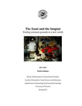 The Sami and the Inupiat Finding Common Grounds in a New World