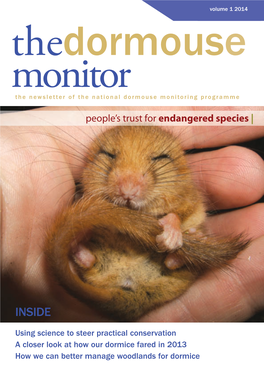 Dormouse Monitor the Newsletter of the National Dormouse Monitoring Programme