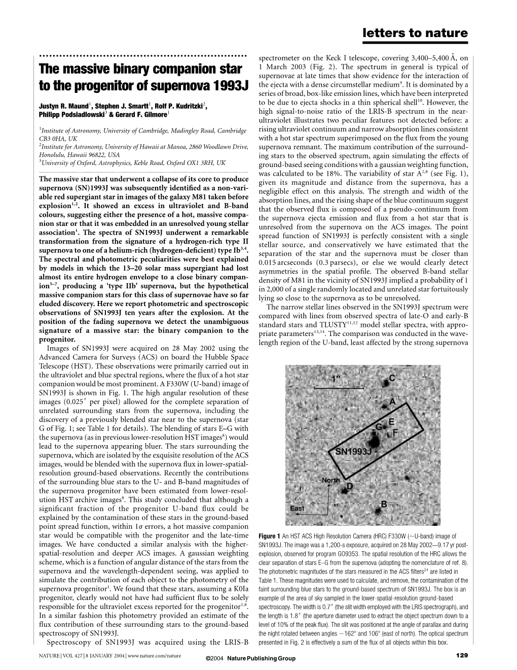 The Massive Binary Companion Star to the Progenitor of Supernova 1993J