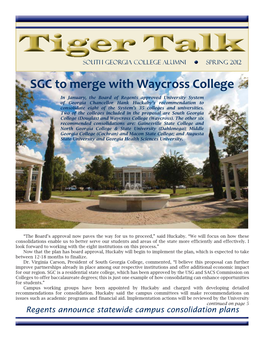 SGC to Merge with Waycross College