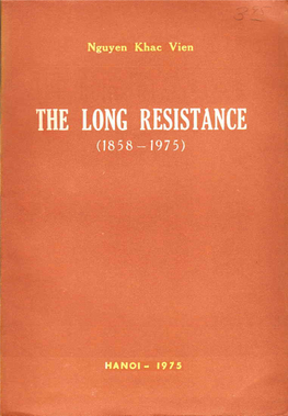 Thelongresistance-1858-1975-Nguyenkhacvien.Pdf